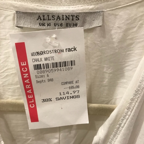 Allsaints- Una Broderie Dress (NWT) - Picture 8 of 16